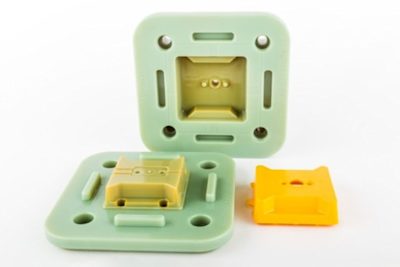 A 3D printed mold for low-run injection molding