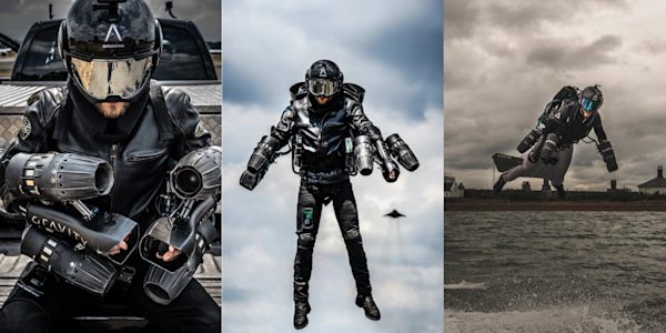 Gravity Jet Suit in Action
