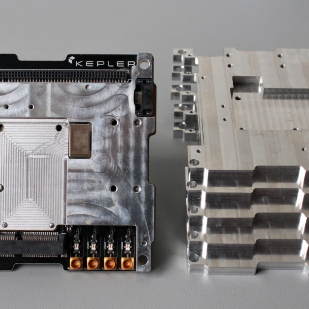 CNC machined parts for Kepler satellites