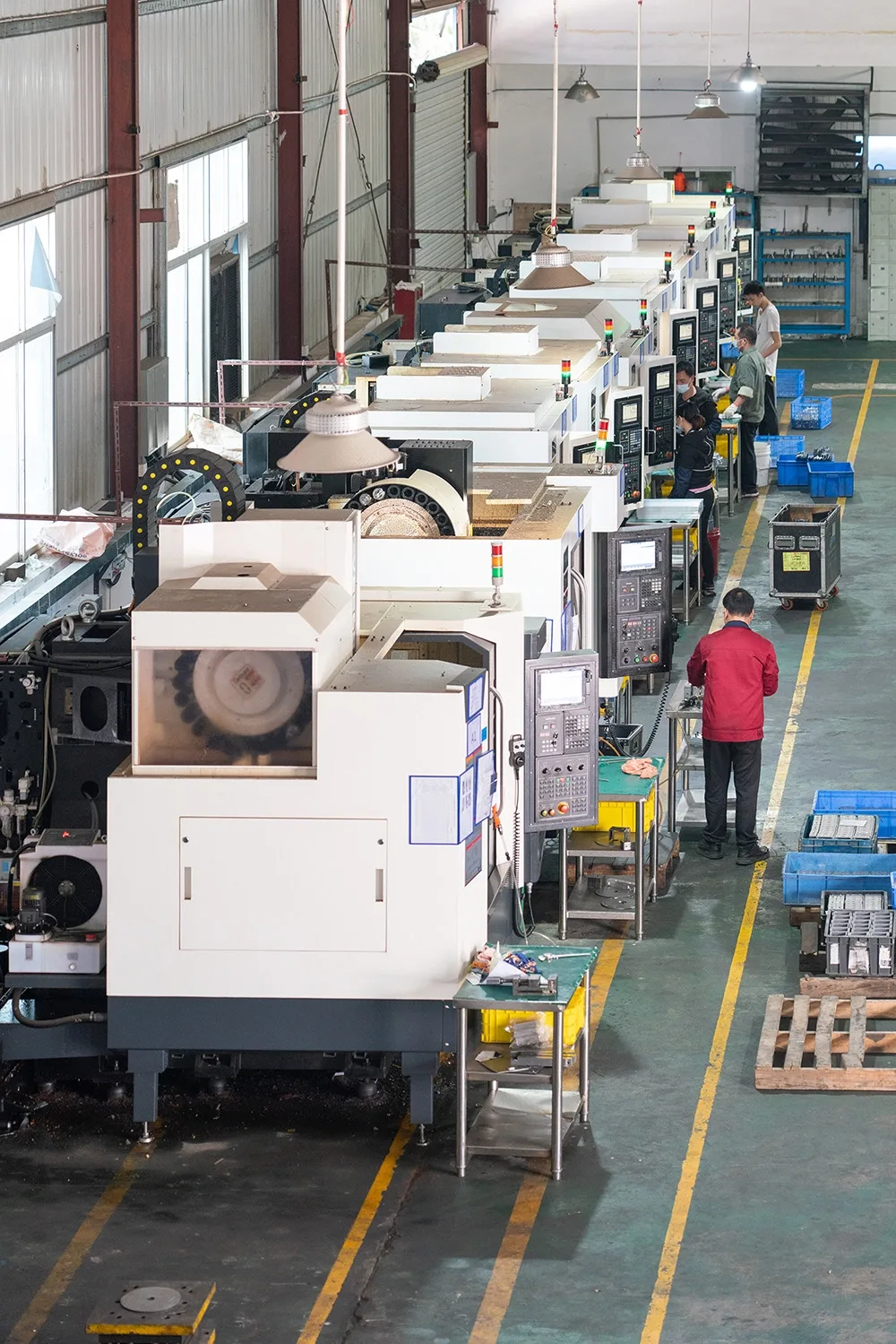 CNC machining factory in China