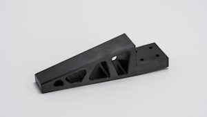 Example of a black oxide part in mild steel