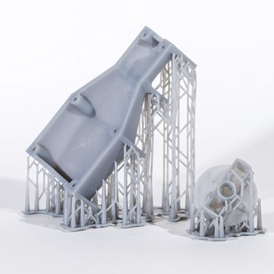 3DP 101 - standard resin part - square