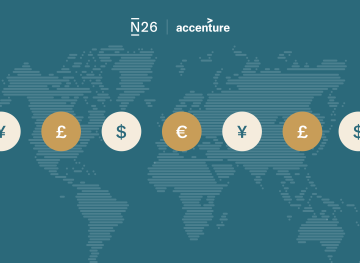 Mappa del mondo Accenture & N26.