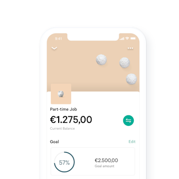 N26 Bank Account Business You Space Details in App.