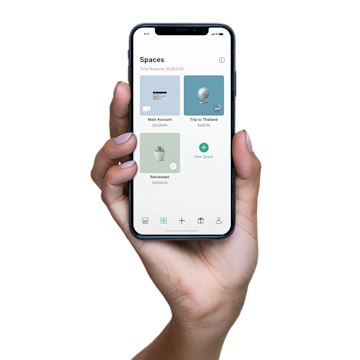 Organize your money with Spaces.