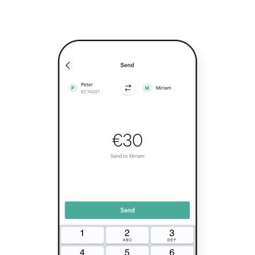 N26 Bank Account Moneybeam example transaction.