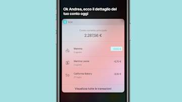 Show me the money con Siri.