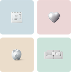 Spaces tile in N26 App.