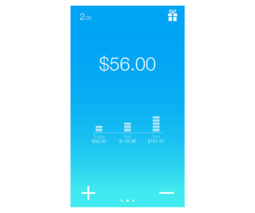 Captura de pantalla de la app Daily Budget Original.