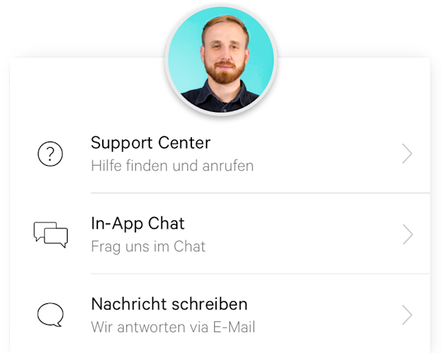 Support-Kanäle - N26 Kundenservice