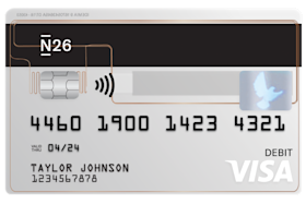 N26 Visa card.