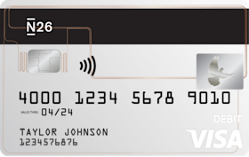 N26 Visa card.