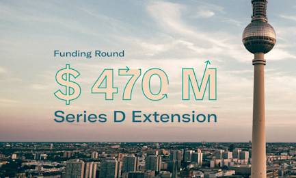 N26 è ora una delle startup fintech più valutate al mondo - 470 milioni di dollari con la torre della tv di Berlino.
