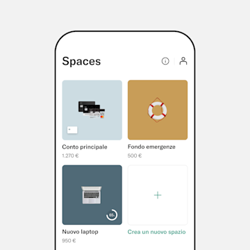 Shared Spaces screen.