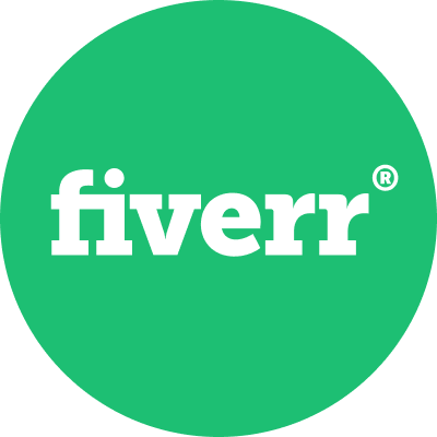 Fiverr logo.