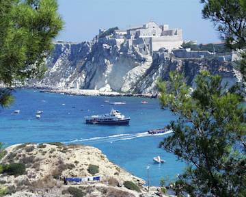 The island of San Nicola.