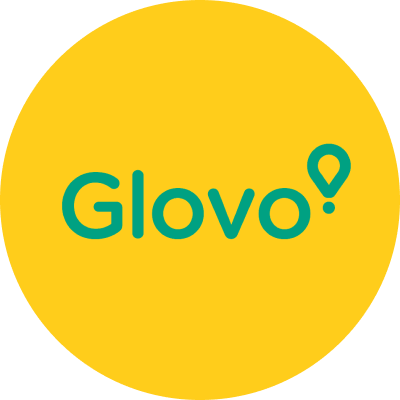 Glovo logo.