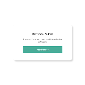 N26 Instant Top Up notification on a smart phone.