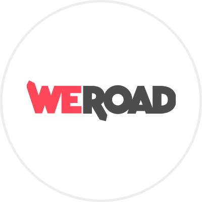 WeRoad logo.