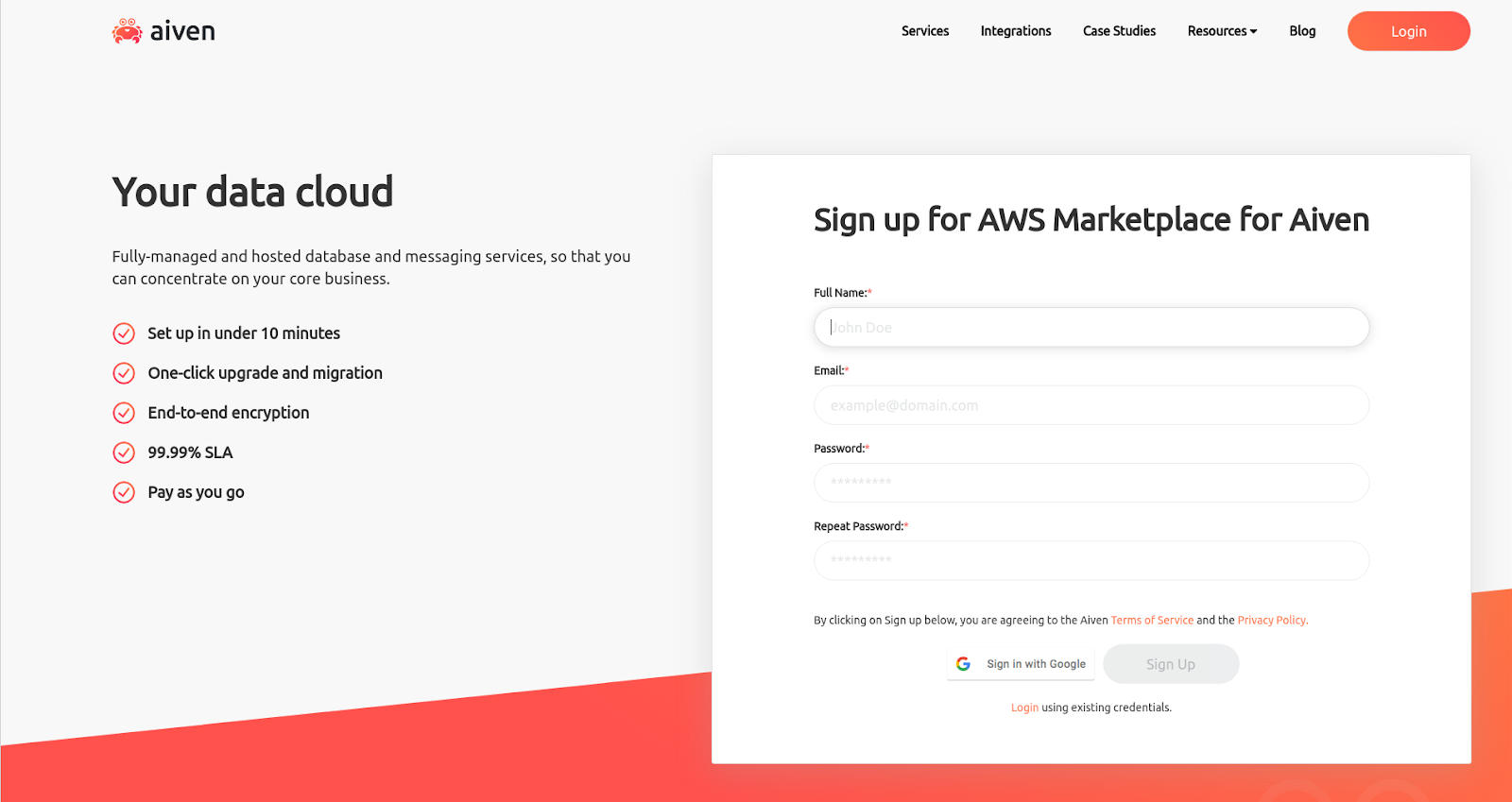 step 3 continued of subscribing for aiven for apache kafka on aws marketplace