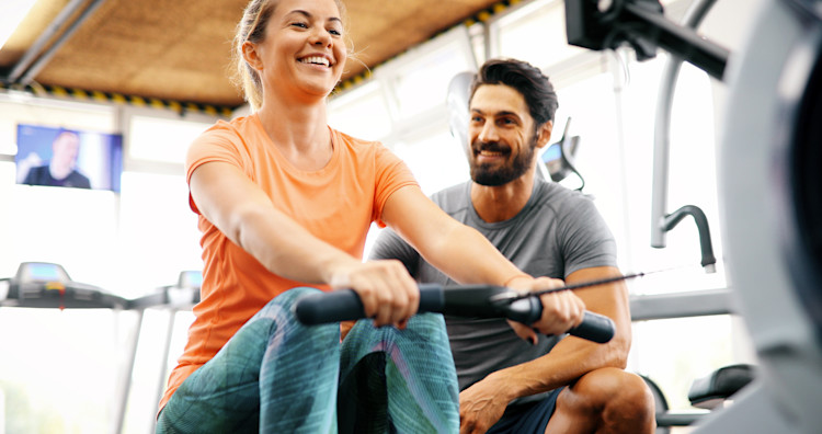 personal trainer woman