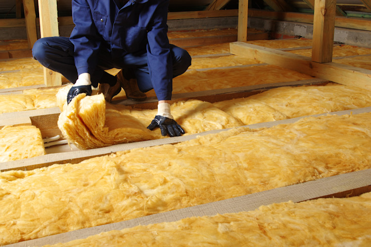 Home insulation attic loft professional