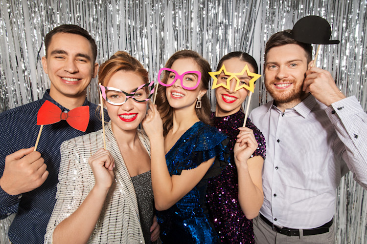 Party photo booth