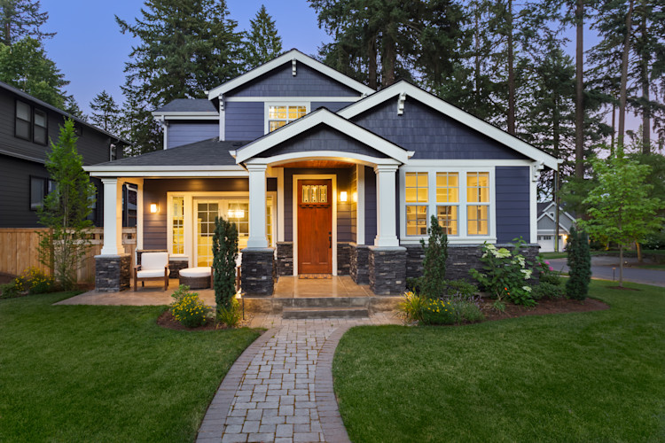 house cozy garden
