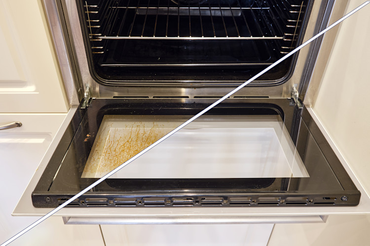 Oven cleaning