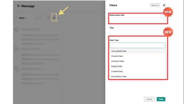 【Messages】Enhanced filter functionality 【Messages】Enhanced filter functionality