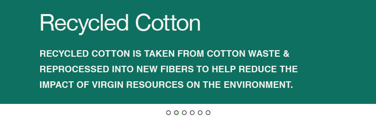 recycled cotton