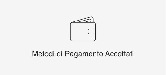 Metodi di pagamento accettati