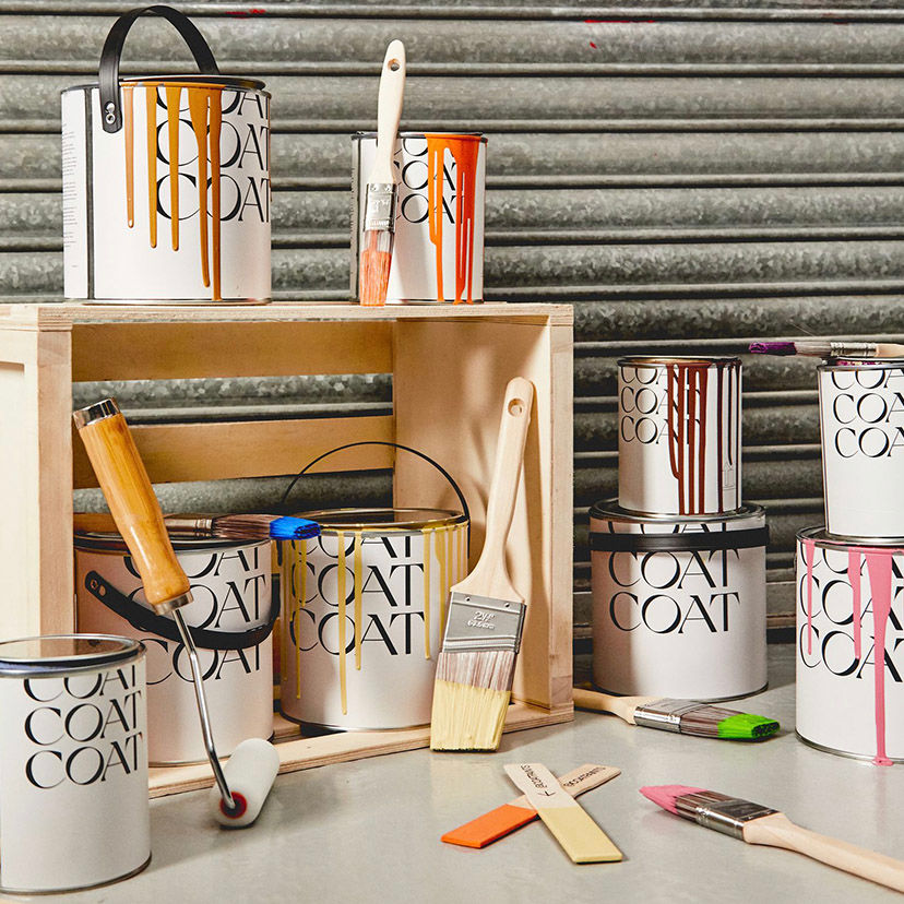 URBAN OUTFITTERS COAT PAINT
