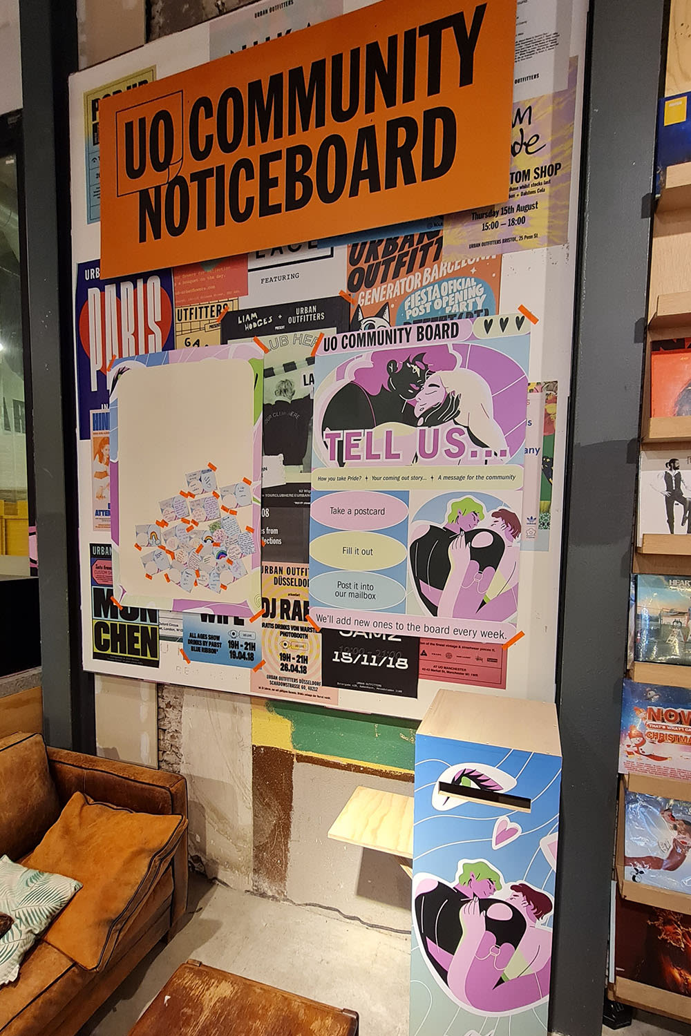 urban outfitters community mailbox