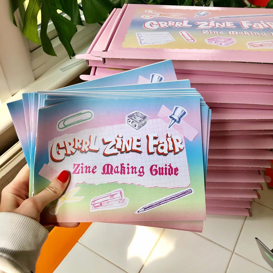 make your own zine with lu williams