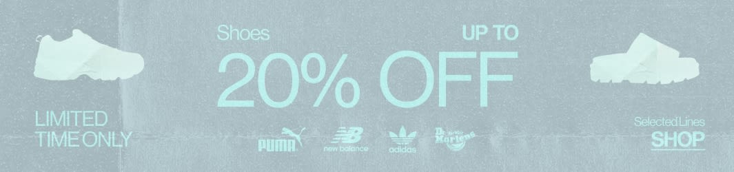 20% off Shoes