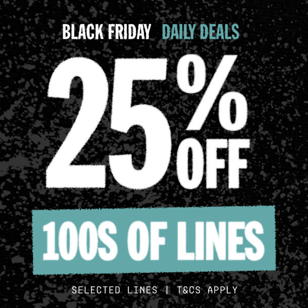 25% OFF 100S OF LINES