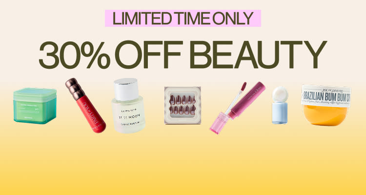 30% off Beauty