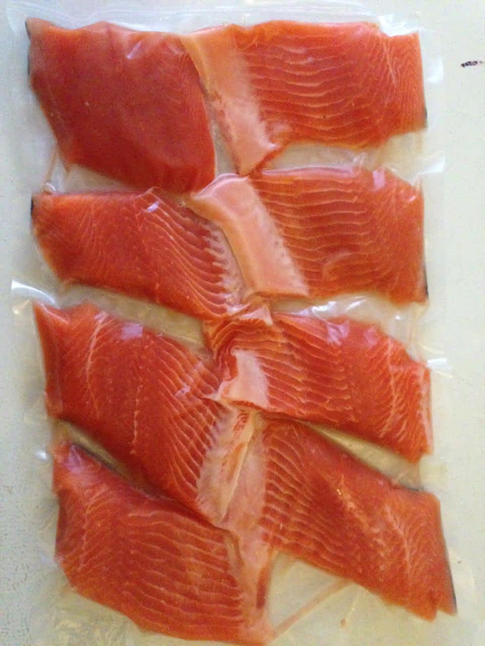 Trucha salmonada