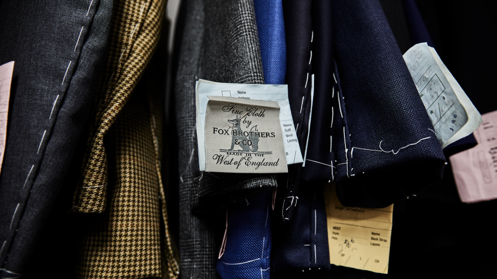 Each and every one of our bespoke garments is handmade for you, right here in the Square Mile.