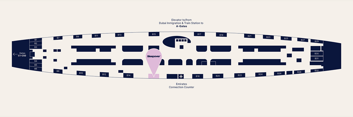 Sleepover DXB 3B map