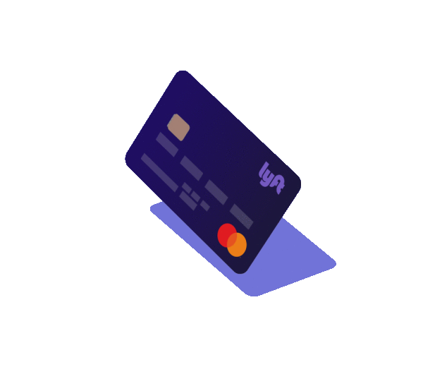 Lyft debit card animation