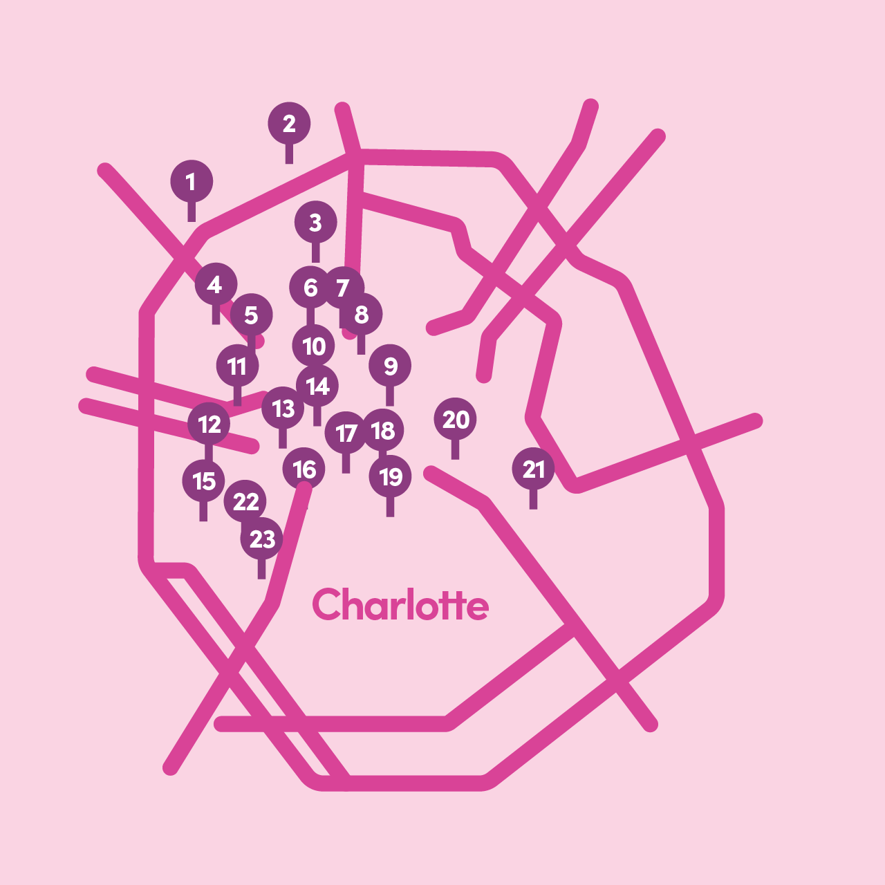 Grocery access maps CLT 02