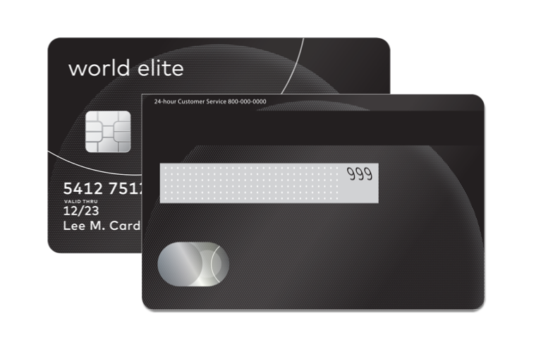 Mastercard World Elite Example