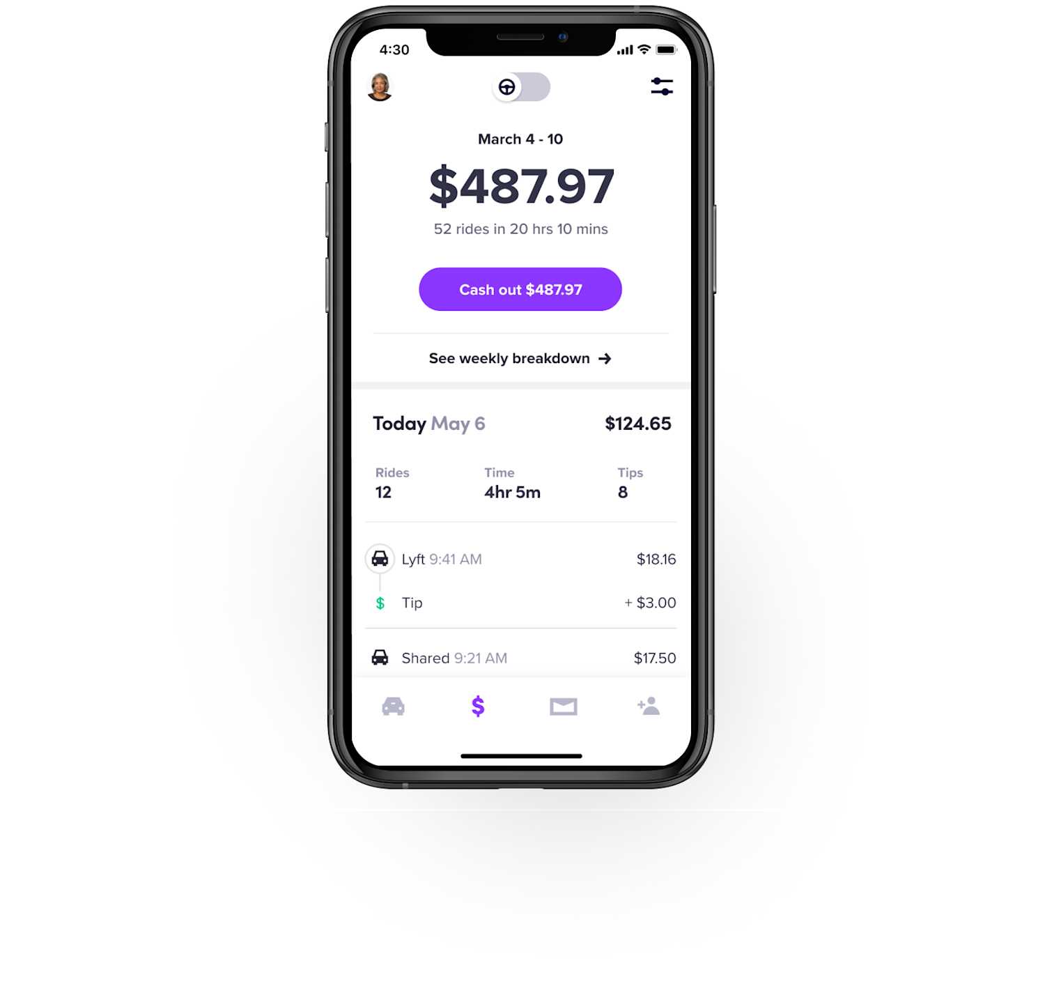 DAR > Drive and Earn