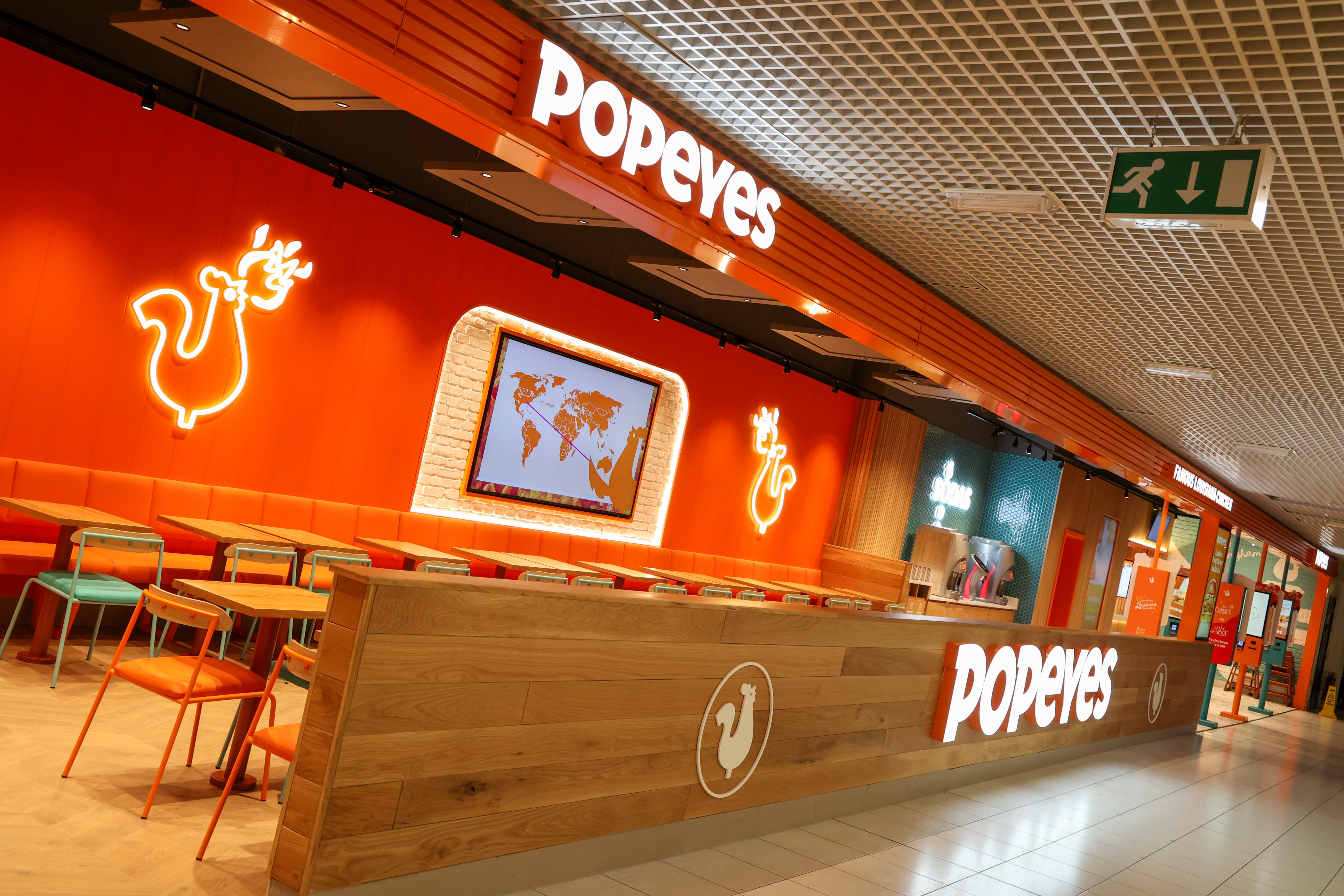 Popeyes at Birmingham Airport