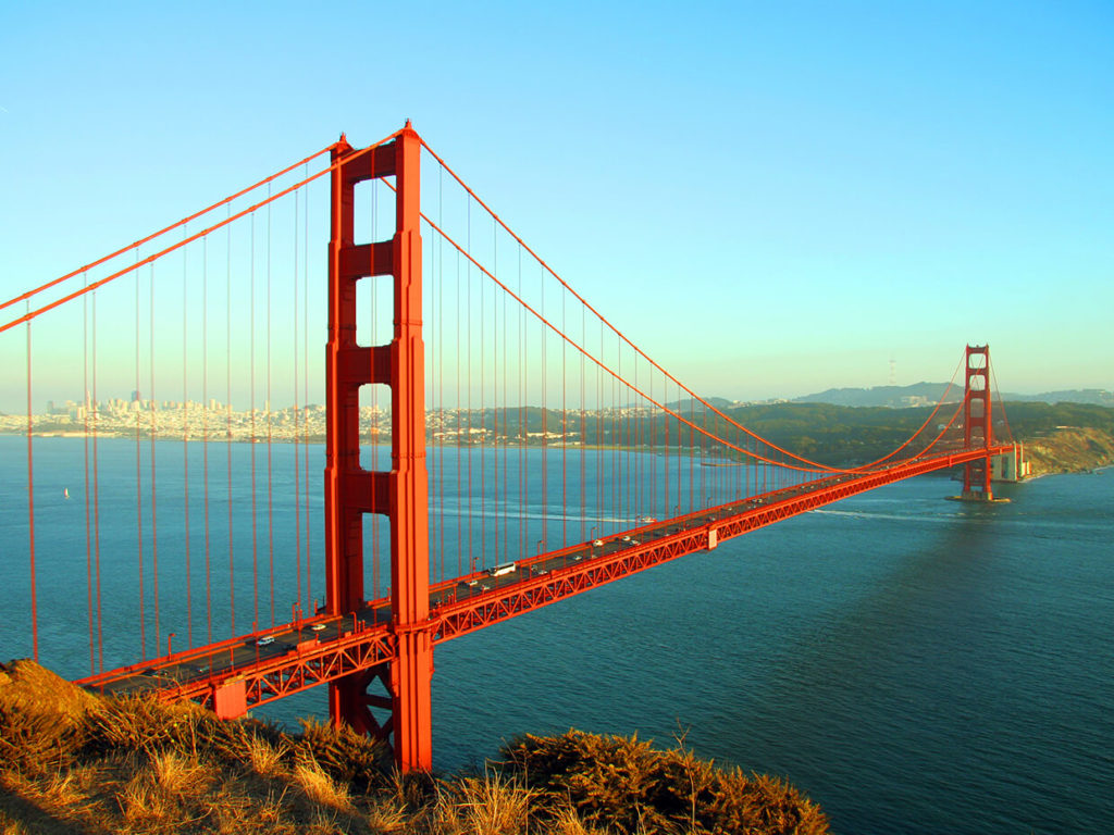 The Golden Gate.