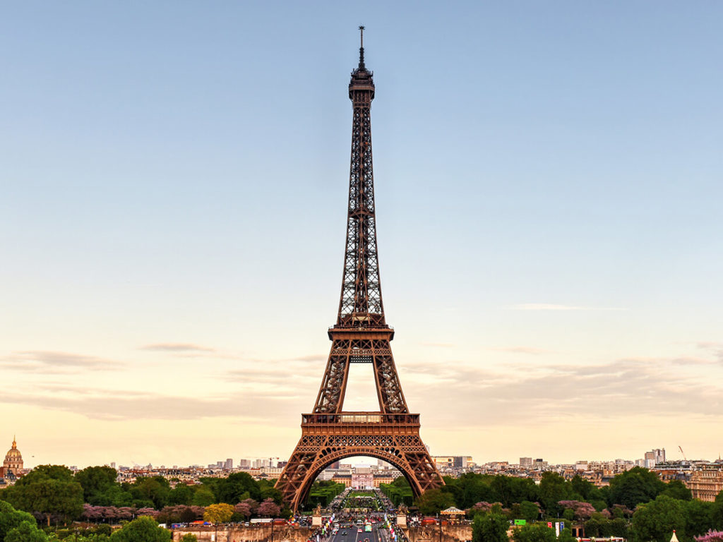 The Eiffel tower.