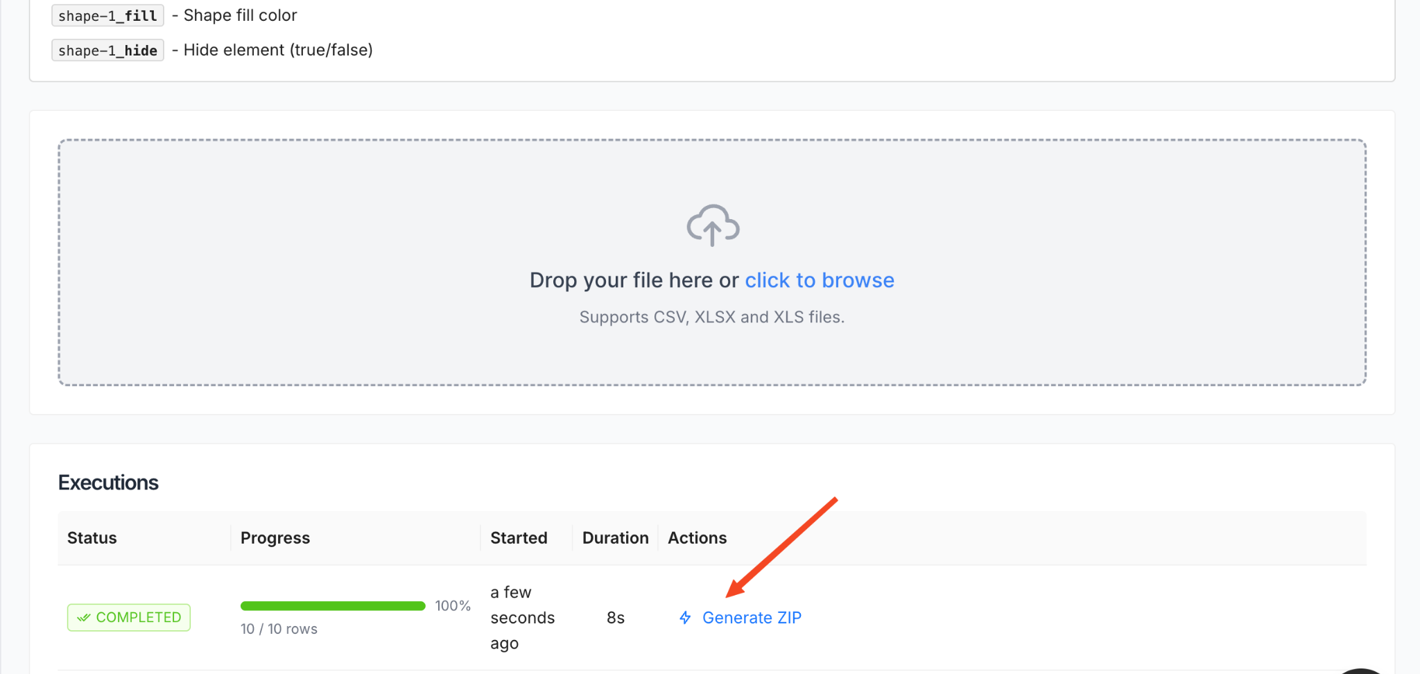 You’ll get a ZIP file containing every generated offer letter