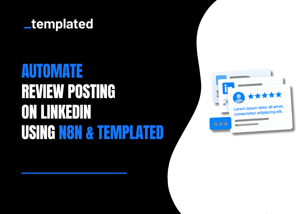 Automation To Repurpose Your Content (Posting Positive Reviews on LinkedIn with Image)